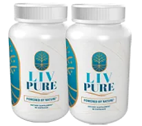 Liv Pure supplement 2 bottle pack for liver health metabolism and wellness support